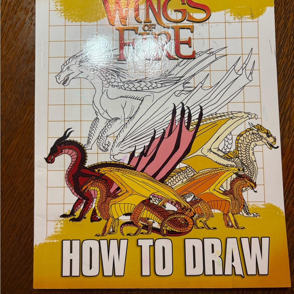 Wings of Fire How to Draw Book